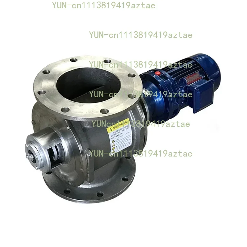 Industrial Rotary Valve Feeders for Mining Feed Food Chemical Metallurgy with Precision Bearings