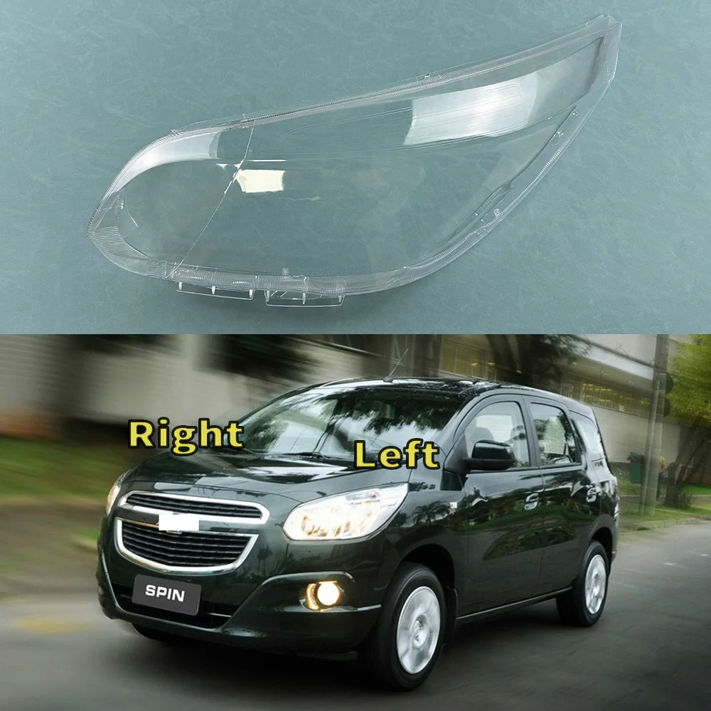 

For Chevrolet Spin 2013 2014 2015 2016 2017 Headlight Cover Transparent PC Headlamp Shell Car Light Protective Cover Accessories