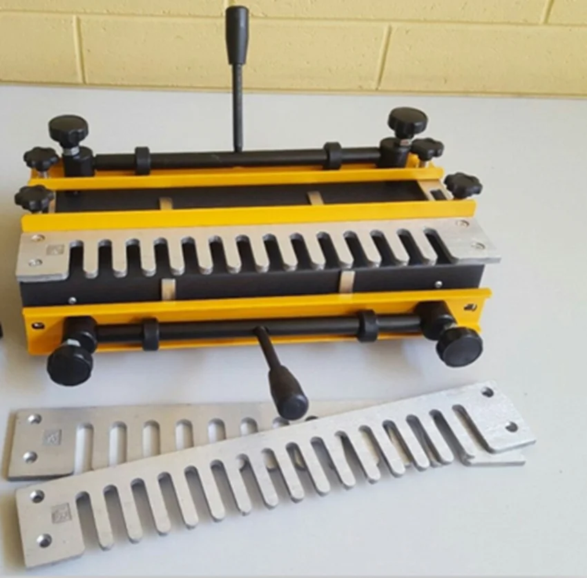 

12 inches Woodworking Semi-permeable Dovetail Tenon Machine Dovetail Jig Portable Mortise Machine Woodworking Dovetail Machine