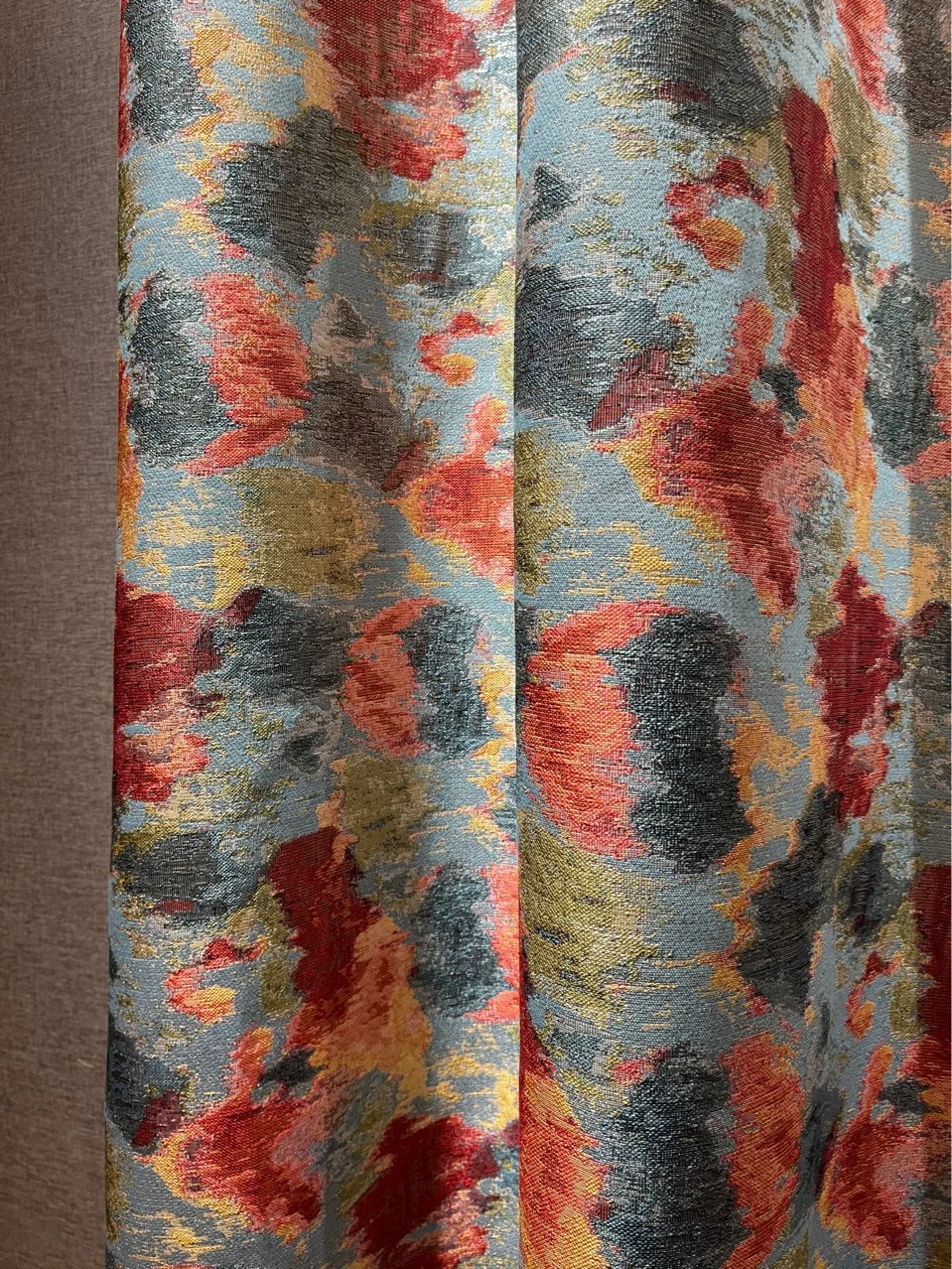 Amerikanischen Stil Vorhänge für Wohnzimmer Esszimmer Schlafzimmer Luxus Moderne Verdunkelung Jacquard Tür Fenster Vorhang Zimmer Anpassen – Detail 6