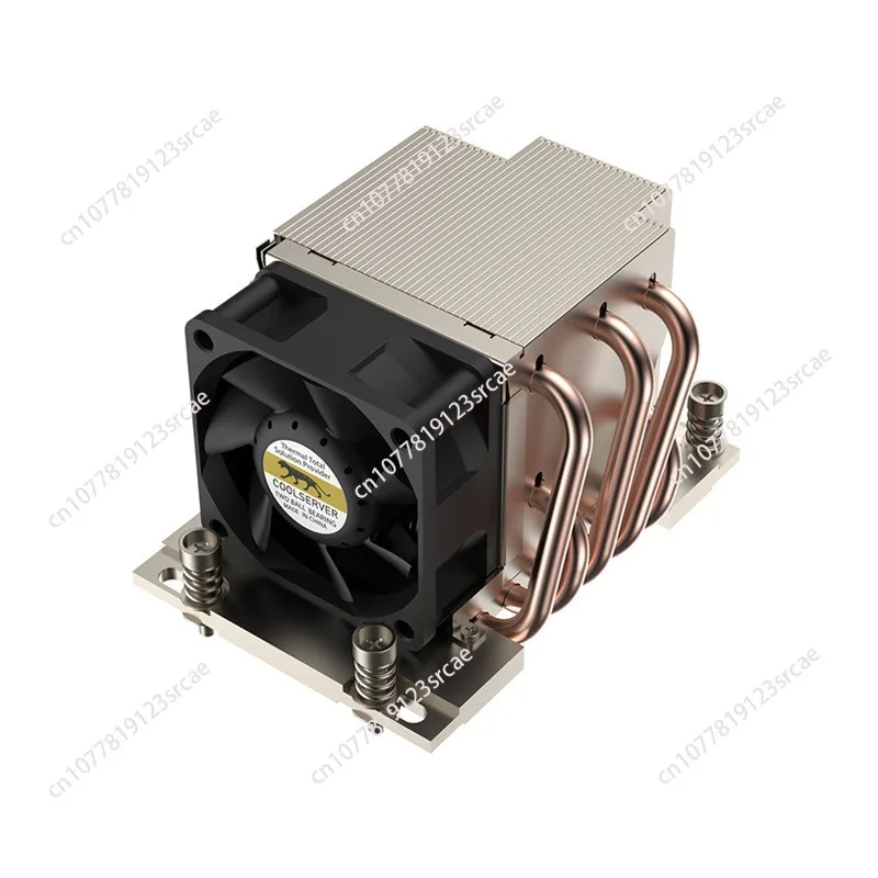 Computer CPU Server Radiator VC Copper Bottom 4 Heat Pipe Fin Air Cooling Cooling