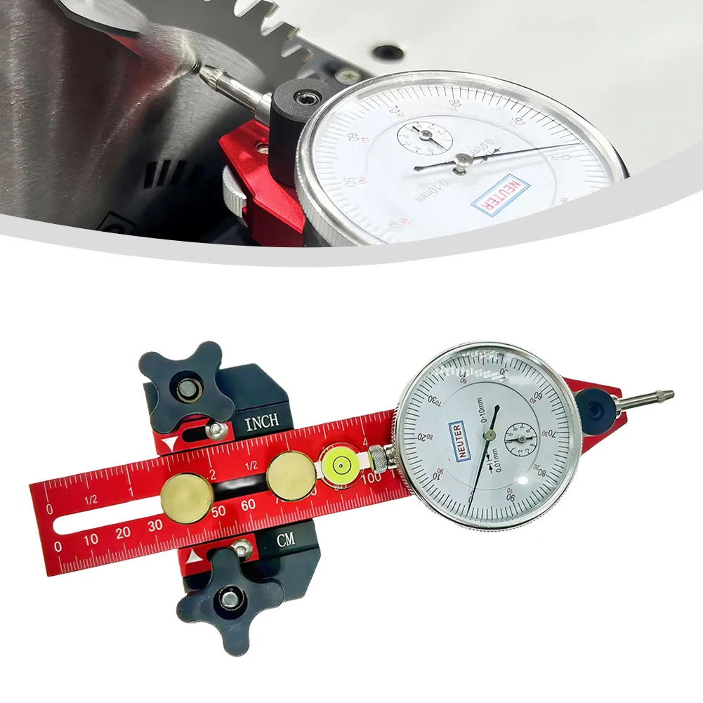 ميكرومتر منشار الطاولة، مصحح متوازي شفرة المنشار، معايرة منشار الطاولة، مشبك، ملحقات أداة معايرة الدليل