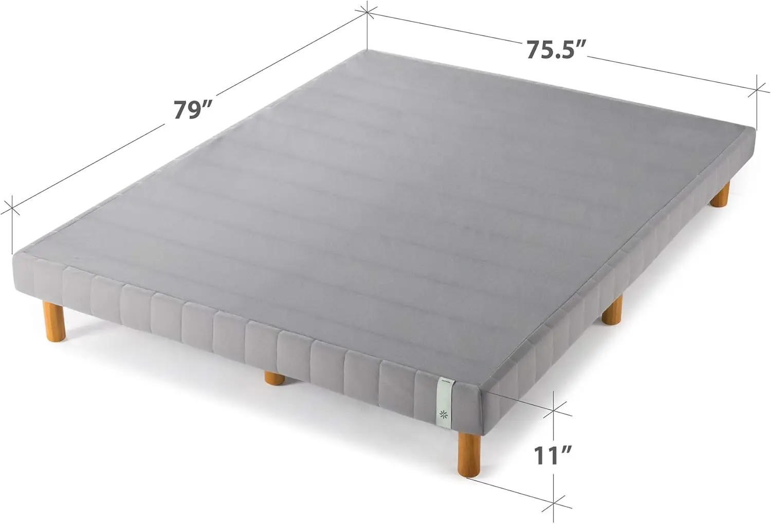 Metal Mattress Foundation / 11 Inch Platform Bed / No Box Spring Needed