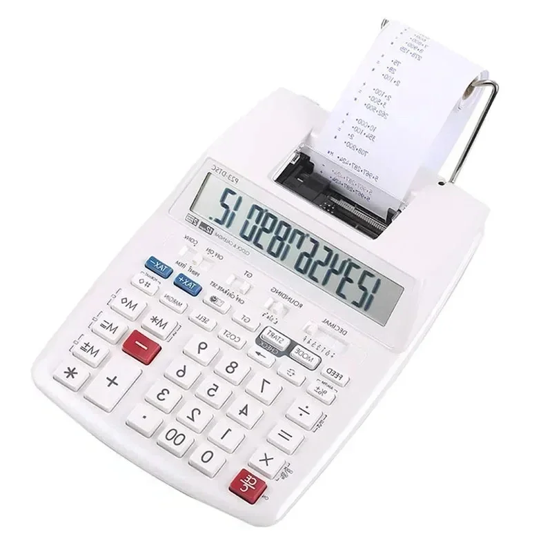 P23-DTSC High Output Scientific Calculator Bank Accounting And Financial Financial Calculator Dual Color Code Printer Calculator