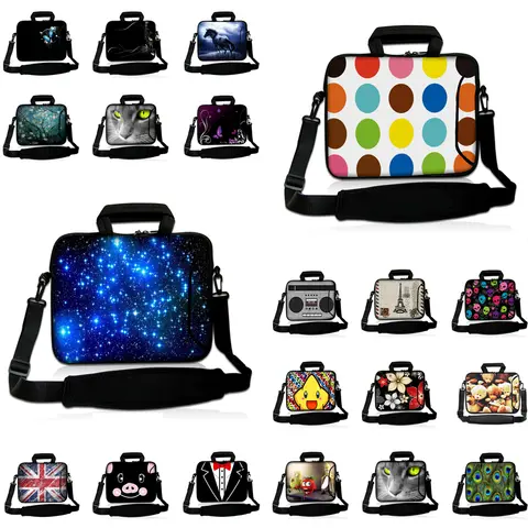 Bolso para ordenador portátil de 15,6 pulgadas y 17 pulgadas, bolsos portátiles de neopreno para ordenador, bolso de hombro para Chromebook, funda para Macbook DELL Lenovo