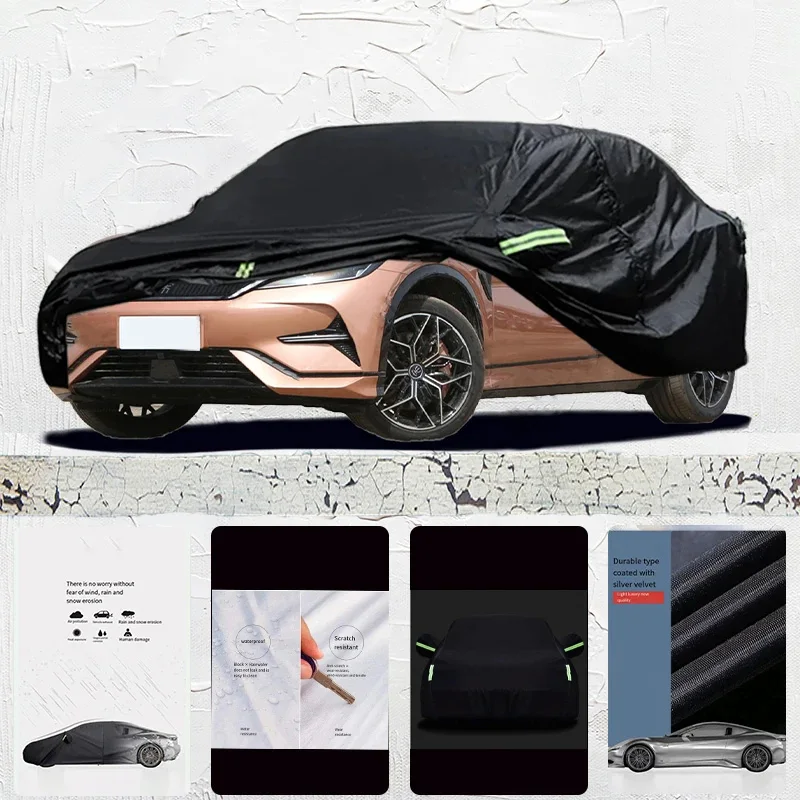 

For BYD-Song-L Auto Anti snow Anti dust Anti-uv Anti peeling paint And Anti Rainwater 210t car cover Car cover protection