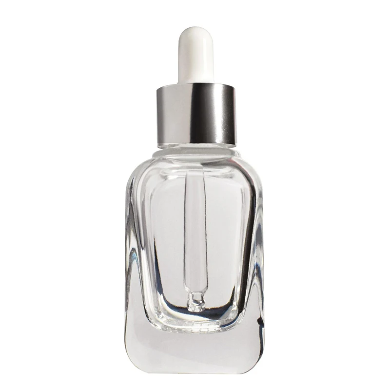 Dropper Bottle Glass 10ml-30ml Empty Cosmetic Packaging Container Vials Essential Oil Bottles Travel Refill Perfume Bottle