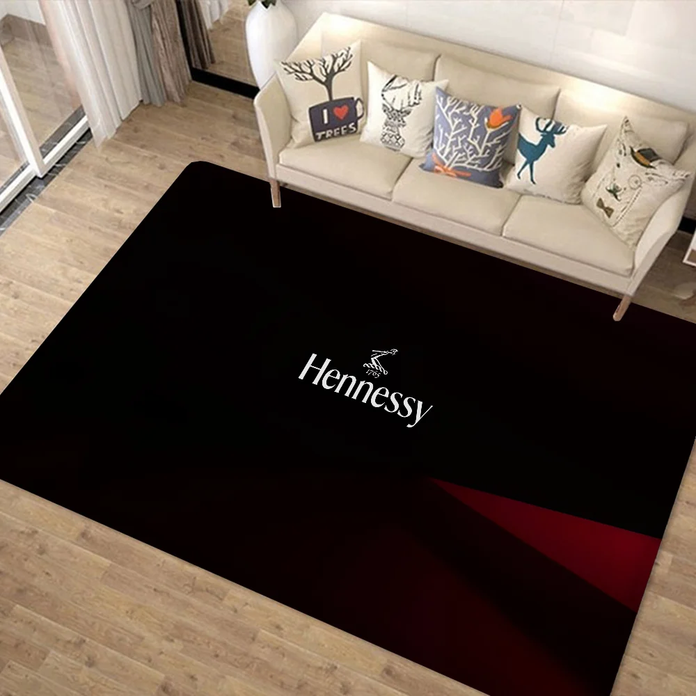 H-Hennessy Brandy-alfombrilla rectangular antideslizante para el hogar, suave, para puerta delantera, interior y exterior, felpudo de bienvenida