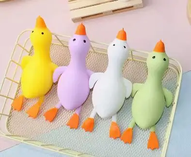 Geröstete Ente Maltose Stressabbau-Spielzeug Blindbox Niedliches Bun-Spielzeug mit Farbwechsel Langsam aufsteigendes Fidget-Spielzeug für Erwachsene Anti-Angst-Geschenke