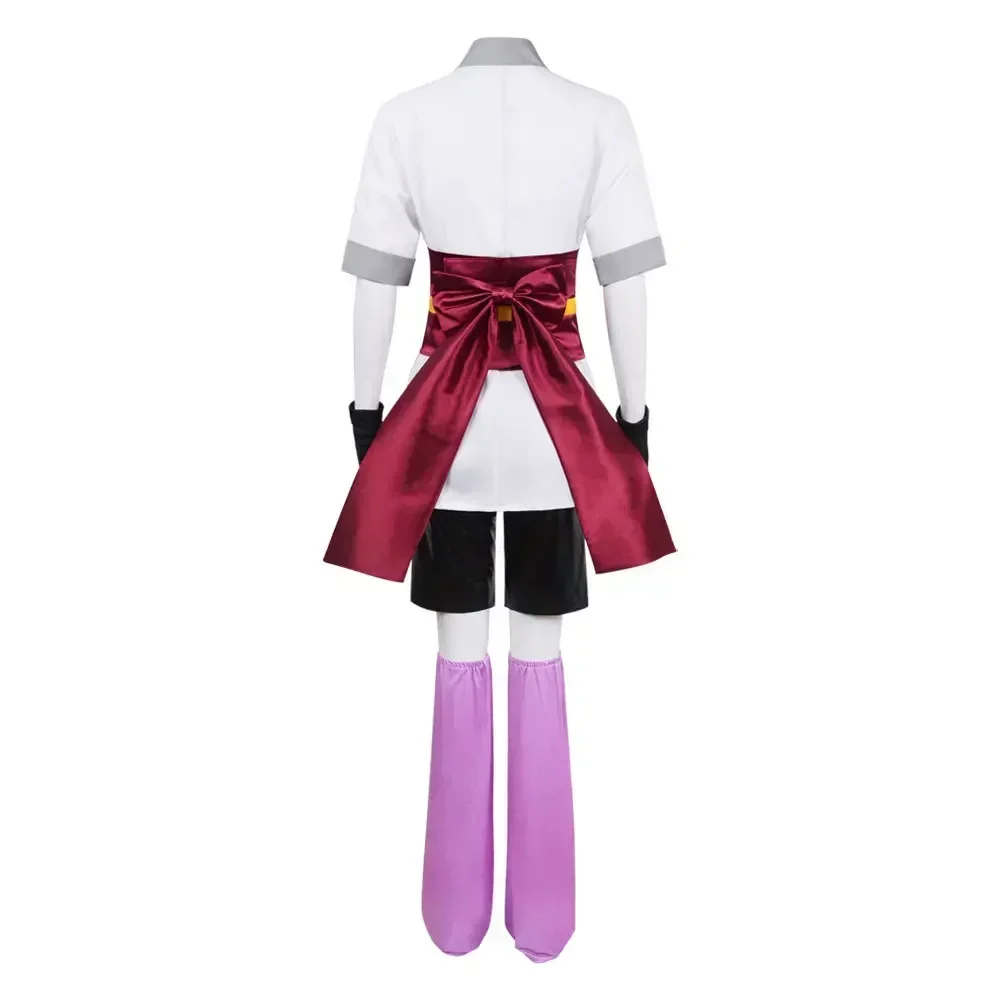 Anime Machi Hunter X Hunter Komacine disfraces Cosplay peluca púrpura Phantom Troupe para mujeres traje de Carnaval de Halloween