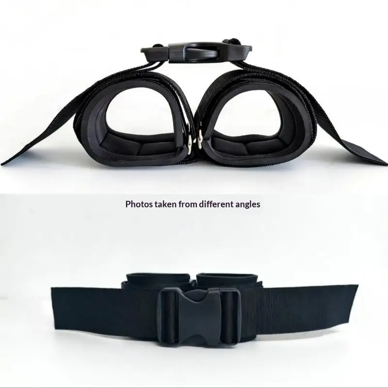 1 Set Universal Limb Restraint Straps Easy-Clean Hand Foot Bindings for Elderly Restless Patients Hospital Care Accessory