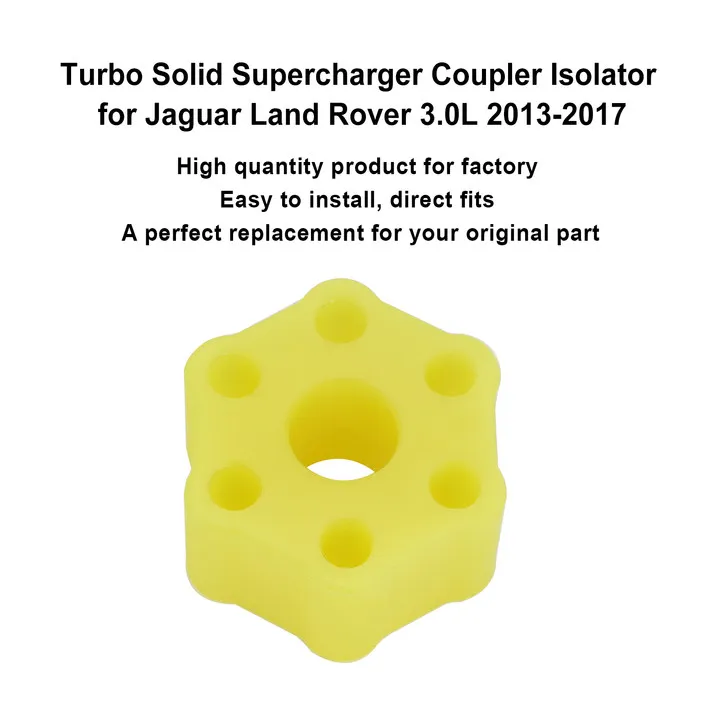 Artudatech Turbo Solid Supercharger Coupler Isolator for Jaguar Land Rover 3.0L 2013-2017 Car Accessories