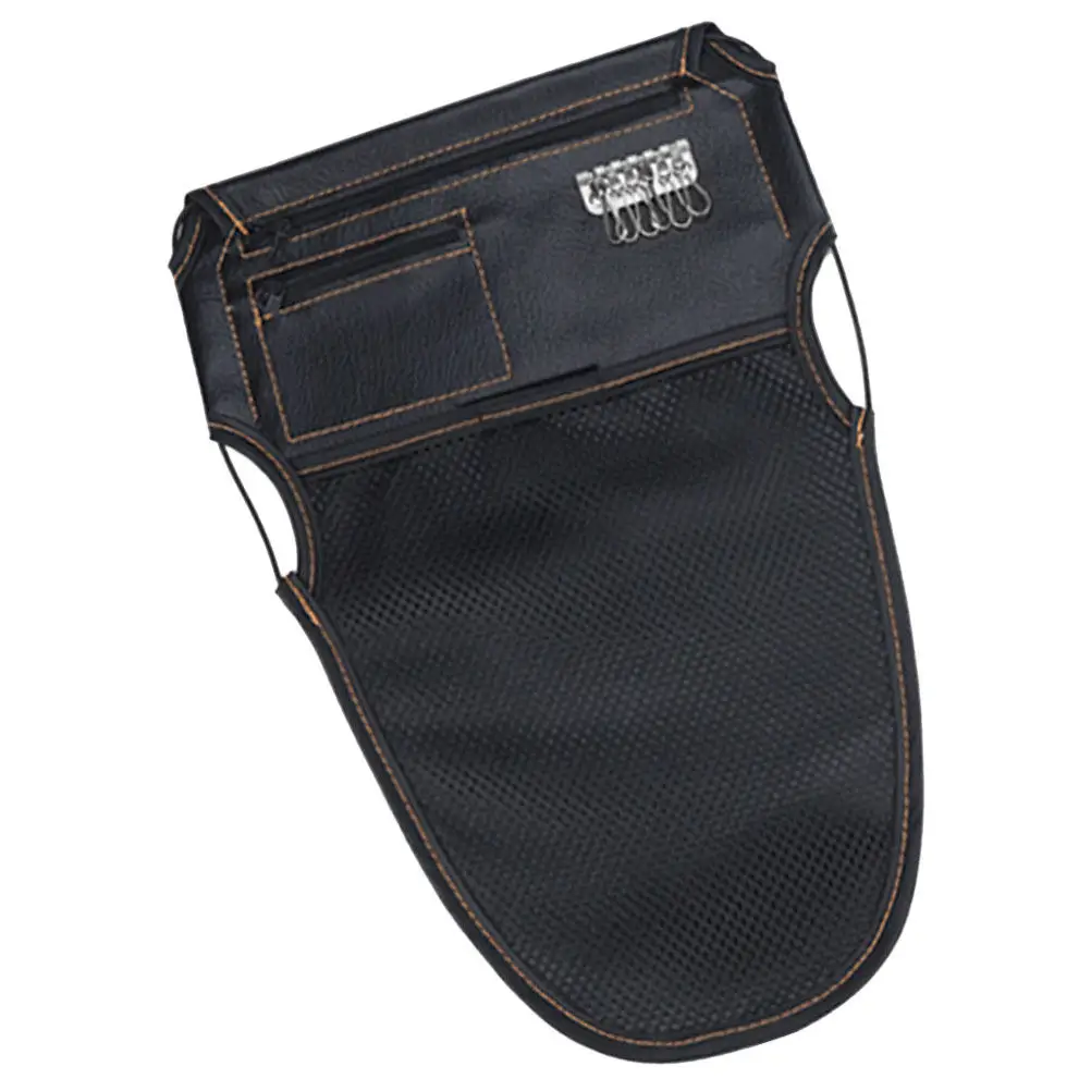 

Motorbike Seat Bag Premium PU Metal Construction Easy Install Removable Under Seat Bag for Scooter Motorbike Storage and