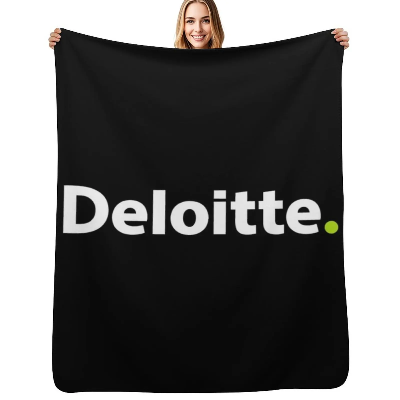BEST TO BUY - Deloitte Merchandise Classic . Throw Blanket Reusable Durable Soft Blanket for All Seasons