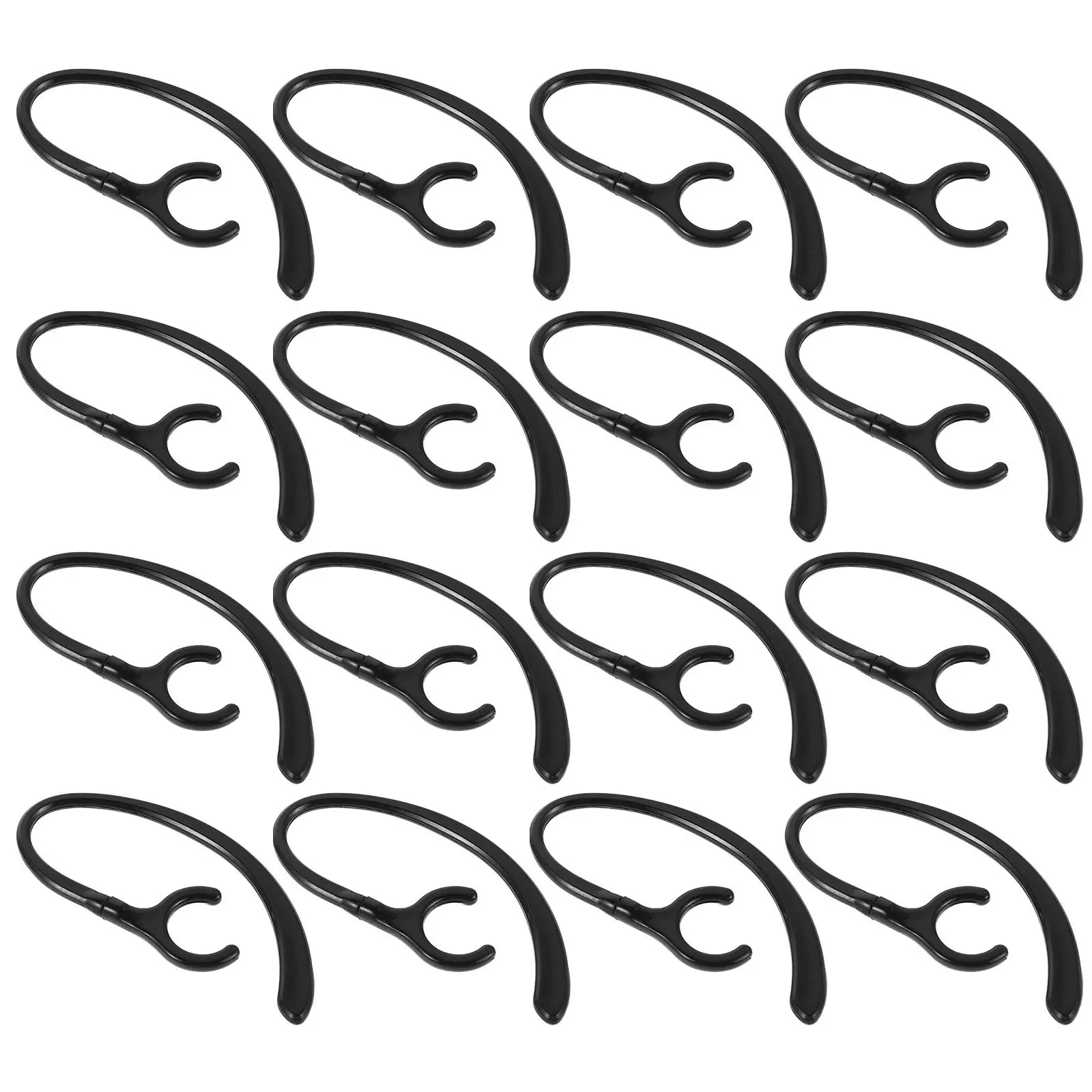 

30 шт. вращающихся наушников-крючков для спорта, сменные аксессуары для наушников, для бега, велоспорта, тренировок, надежная фиксация, защита от потери