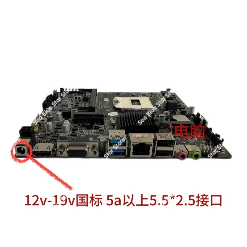 Industrial Board HM87 Main Board 4th Generation Notebook I3I5i7CPU DDR3 LVDS Screen 17 * 17CM Second-hand Disassembly Main Board