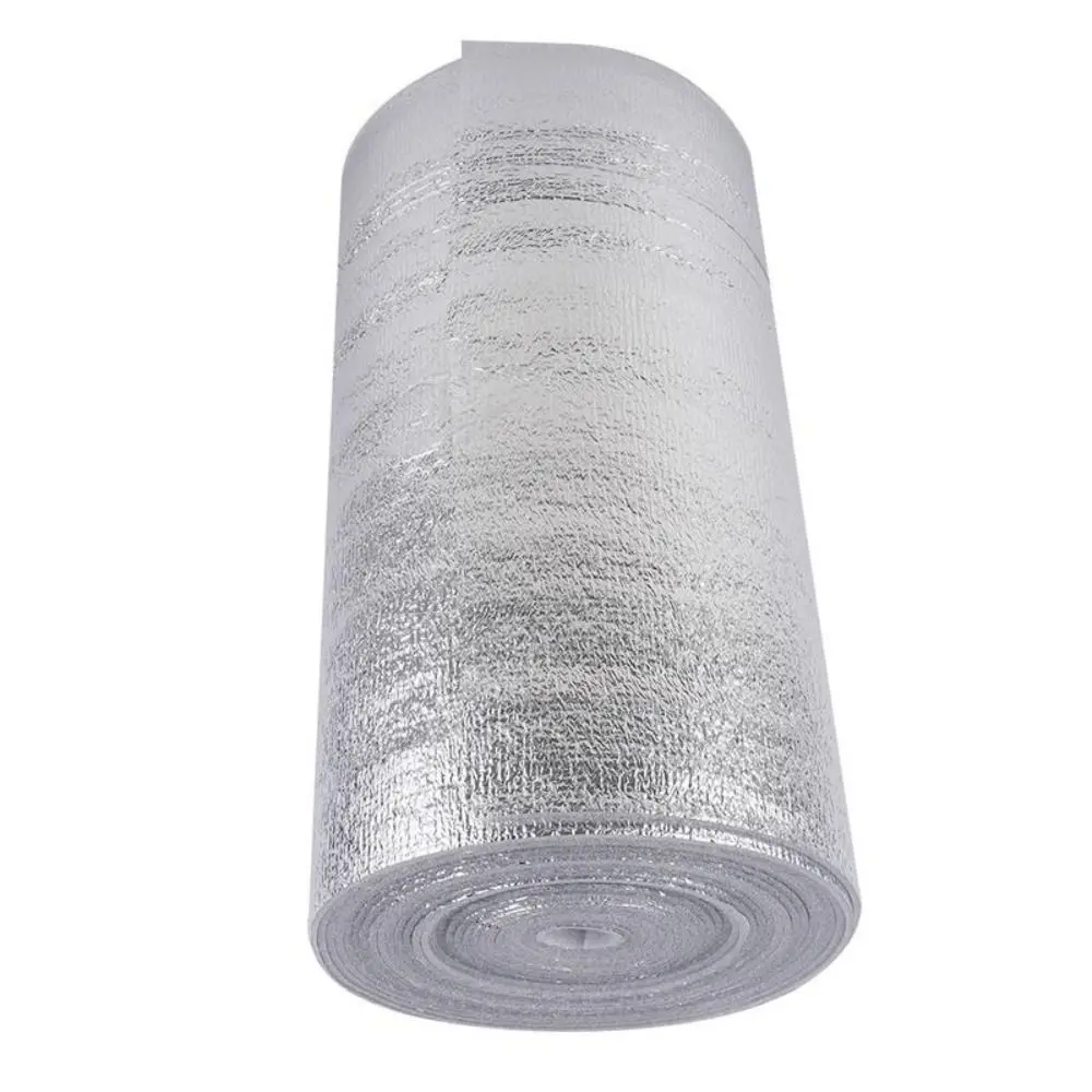 5m/10m Wall Insulation Film Waterproof Sunscreen Radiator Reflective Film Aluminum Foil Thickened Insulation Cotton