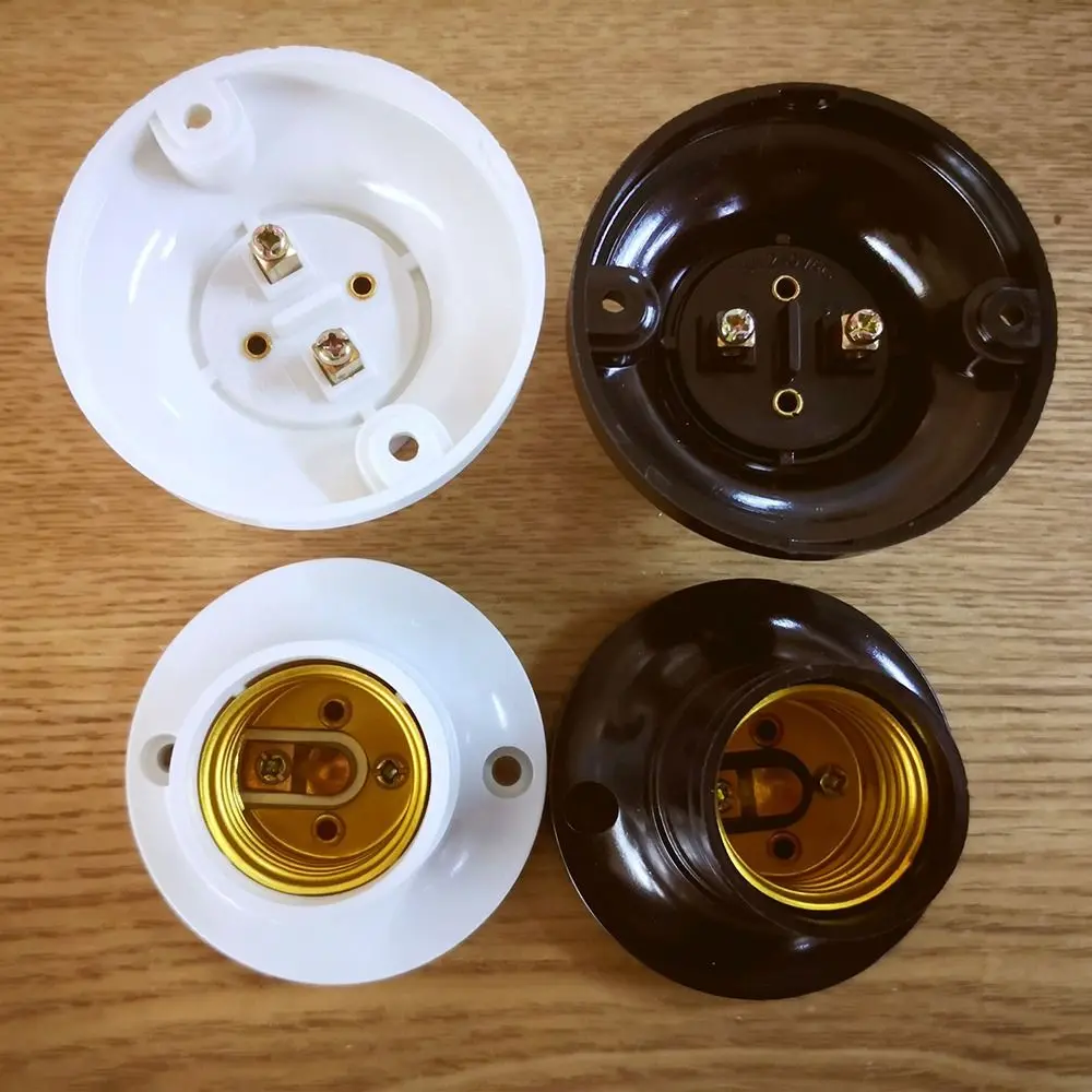 Home Hanging Lamp Lamps Adapter Round  Lamp Holder Led Light Bulb Holder Bulb Base