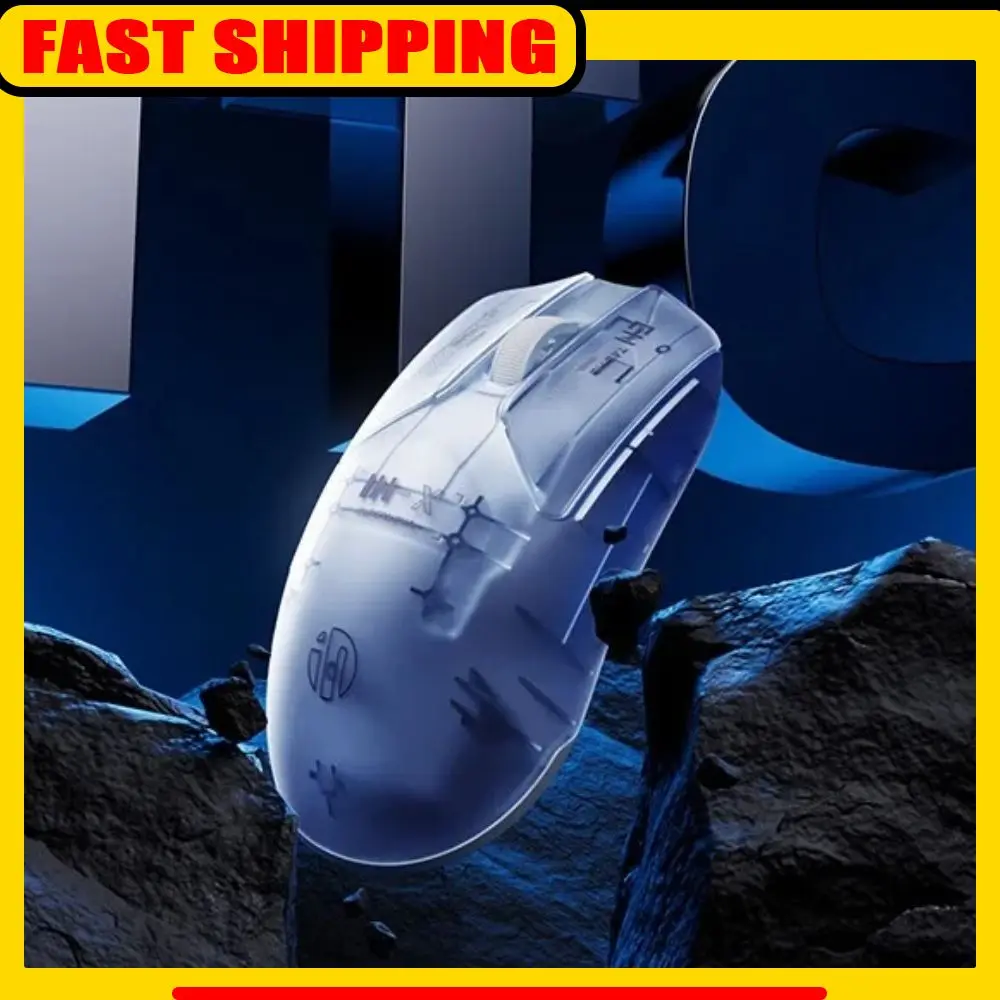 

Беспроводная игровая мышь INPHIC INXSE 41/46 г, легкая мышь с RGB подсветкой FPS, эргономичная ручная ноутбук небольшого и среднего размера, подарочный ПК