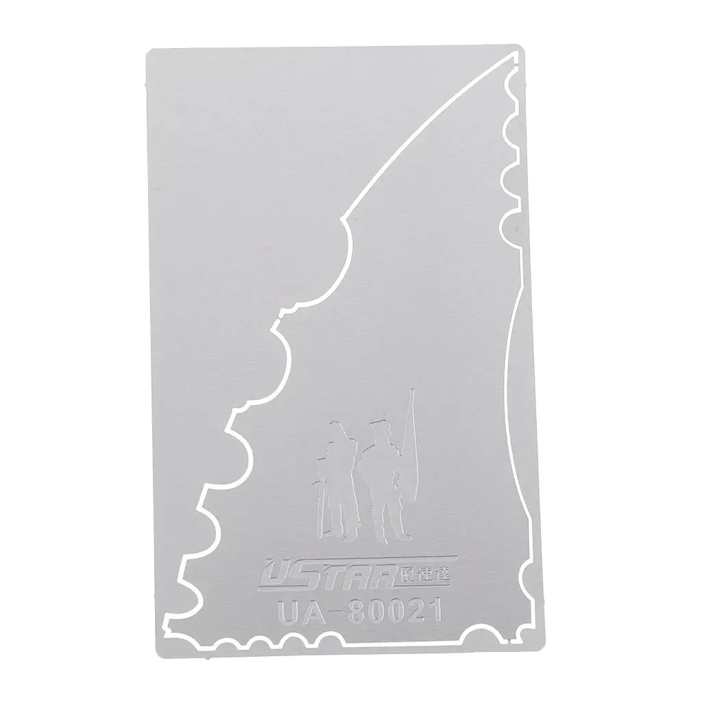 Alloy Seam Scraper for Parting Lines on Human or Anime Action Figures Professional Hobby Model Tool