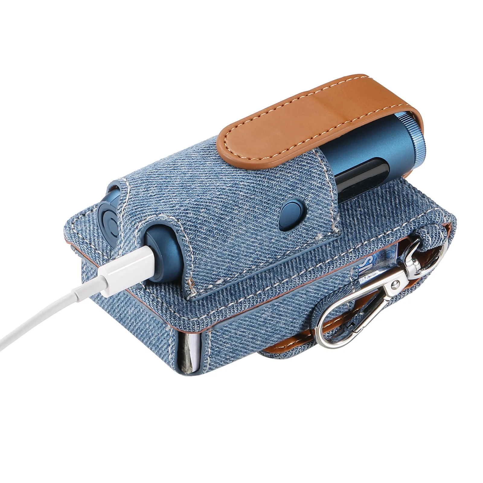 حافظة جلدية جديدة من البولي يوريثان لحقيبة حمل حقيبة التخزين GLO Hyper Pro