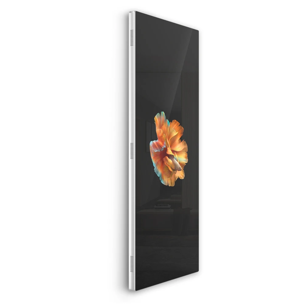 Interactive intelligent advertising display player wall mounted beauty digital smart fitness mirror