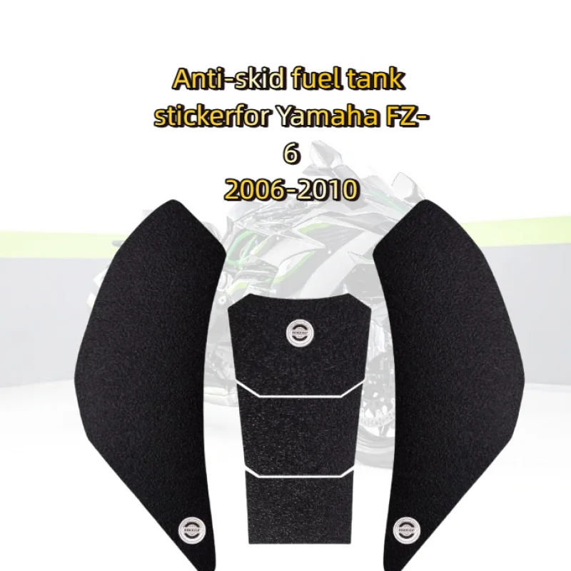 

motorcycle for Yamaha FZ-6 2006-2010 fuel tank stickers fishbone stickers anti-slip protection side stickers car stickers