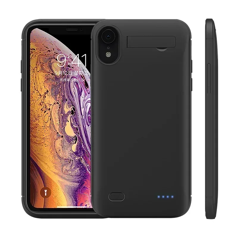 For IPhone X XS Max XR 2024 Power Bank Charging Case 6200mAh Ultra Thin Battery Charger Case for IPhone 6 7 8 Plus Battery Case