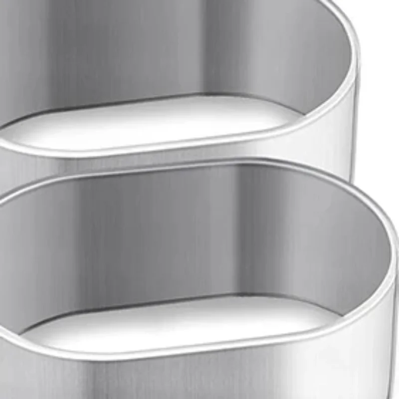 Stainless Steel Pulburon Molder With Pusher Cake Decorating Tools Diy Cake Mousse Pastry Ring Mold Cooking Rings Baking Tools