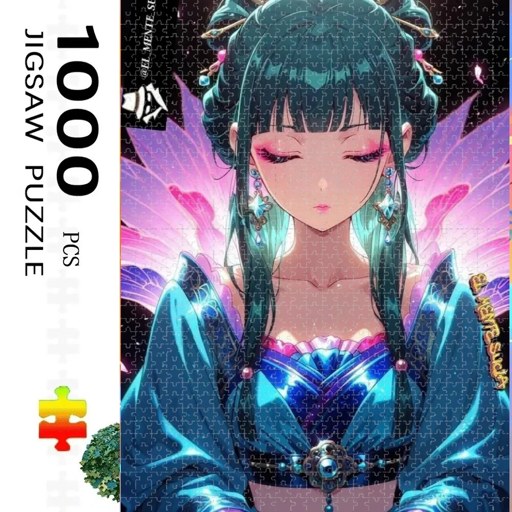 

Пазлы «Мао Мао и Цзинь Ши», 500 элементов, сложные семейные игры для игровой комнаты, спальни, гостиной