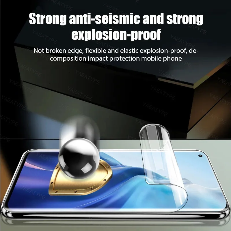 3 قطعة HD هيدروجيل فيلم ل Realme P3 P3x Neo7x Neo7 SE GT7 14T 5G لينة واقي للشاشة