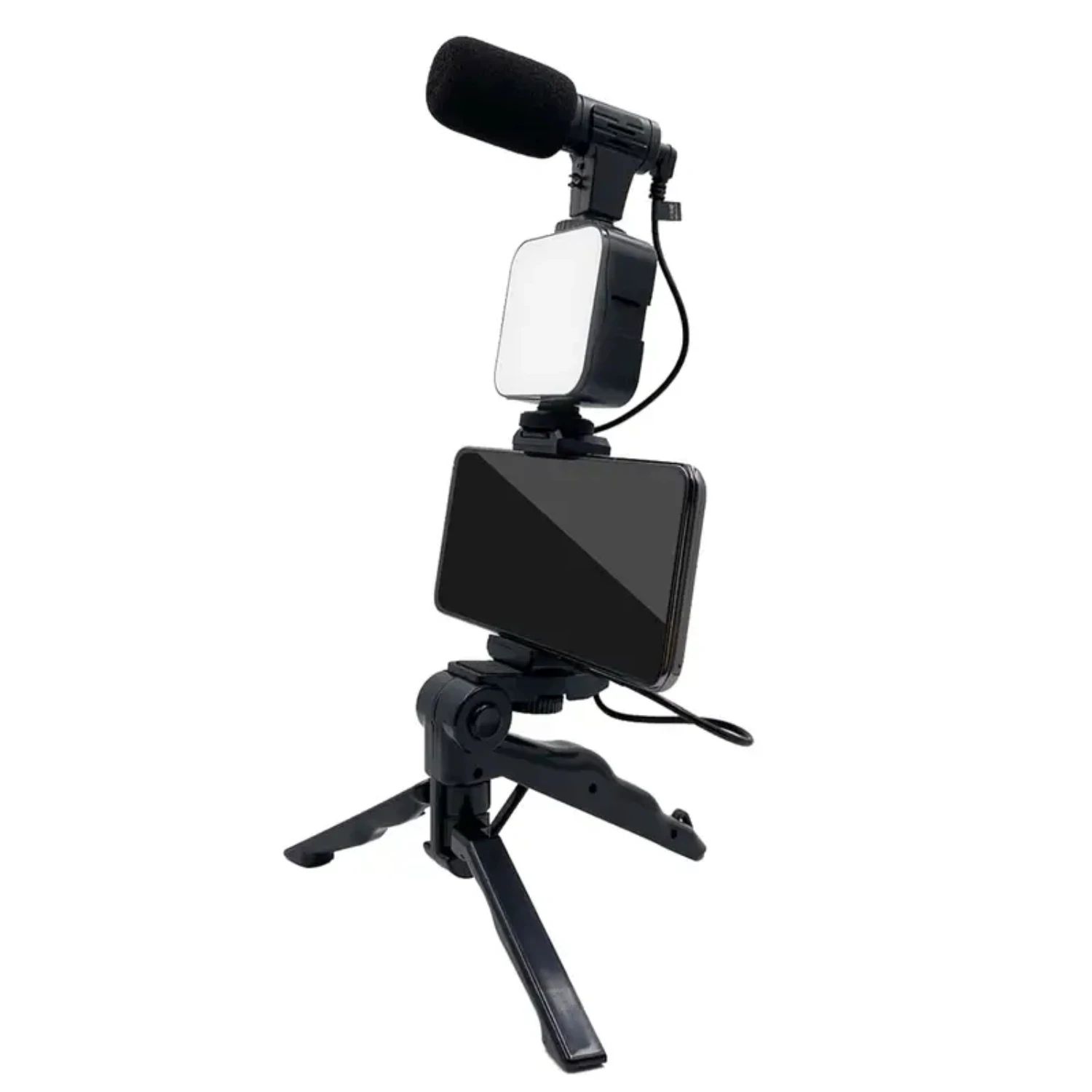 Stabilizers LED Fill Light Desktop Stand, Can Be Handheld Self-timer, 180° Rotational Lightweight Portable Tripod With Phone Ho