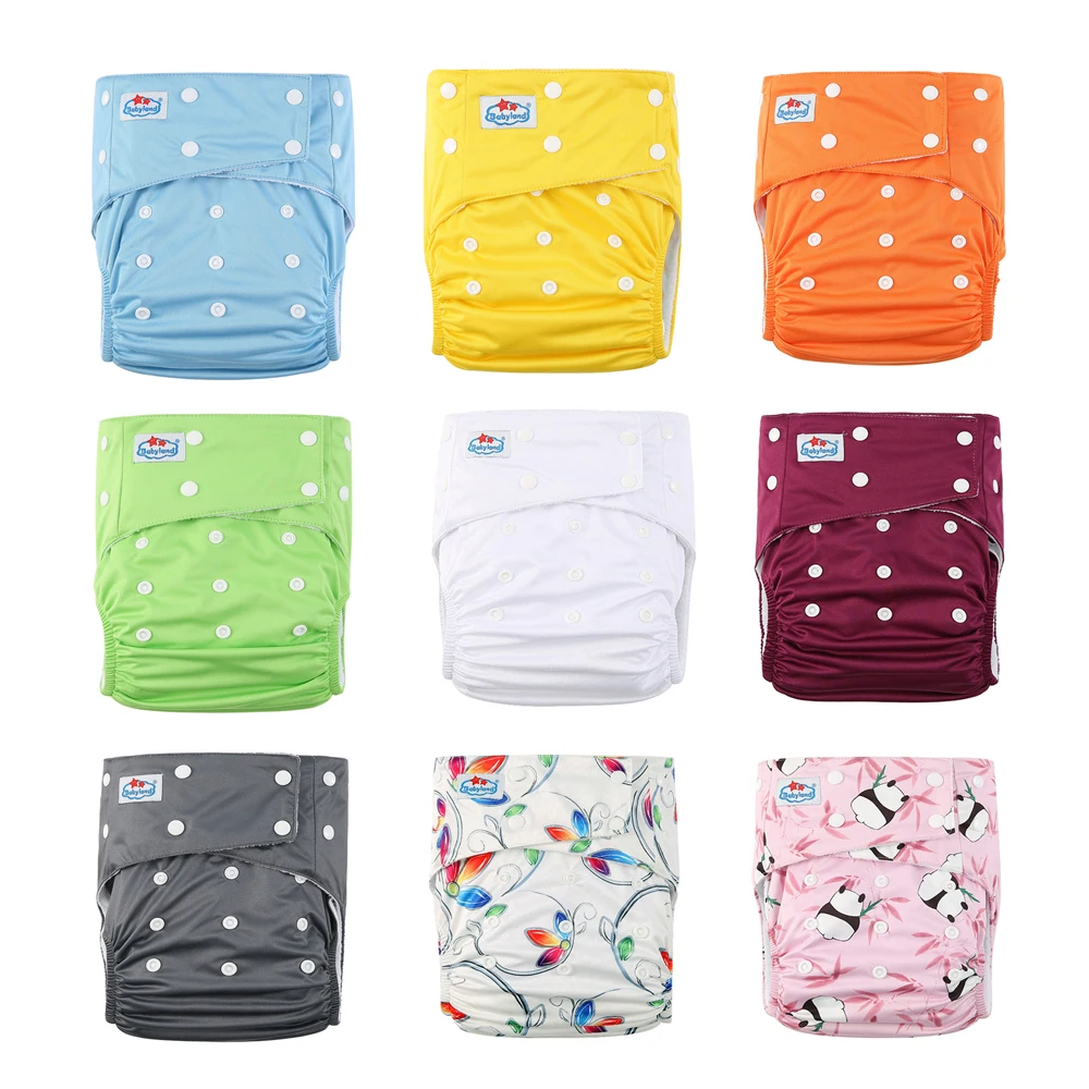 5pcs /Lot Teenager Diapers Washable Teen Diapers Adjustable Juvenile Nappy Covers For Special Need Young Boys and Girls