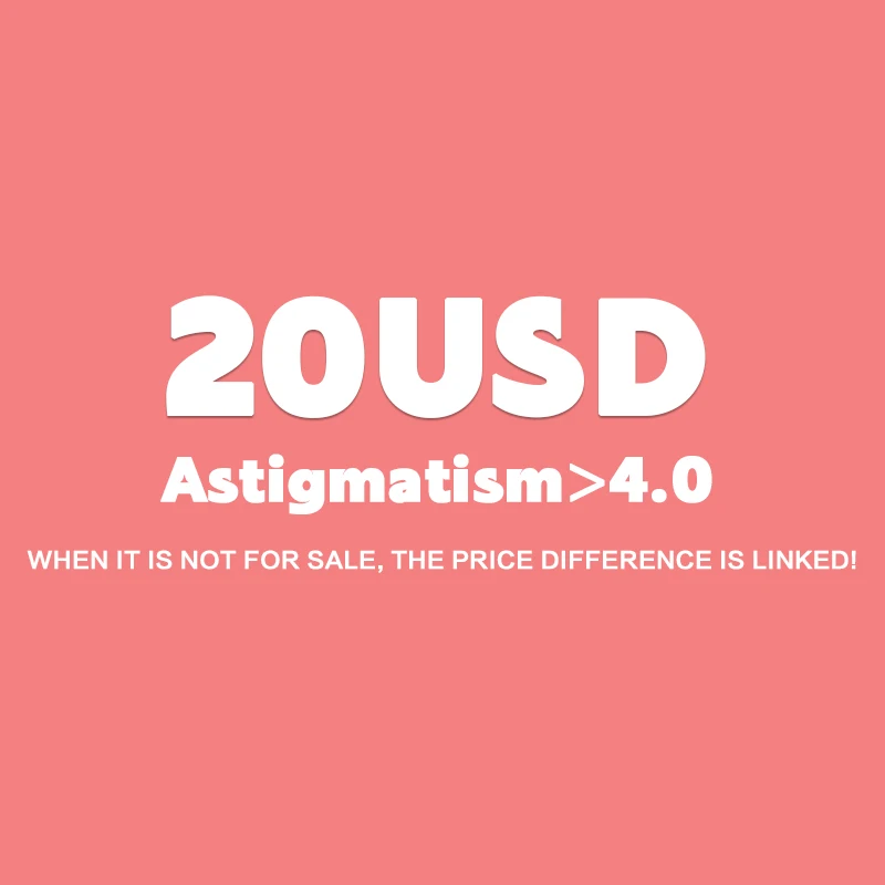 This can't be order alone,Customized Prescription Lens Extra Cost Use Only.If you place orders alone, we will not shipment byISL