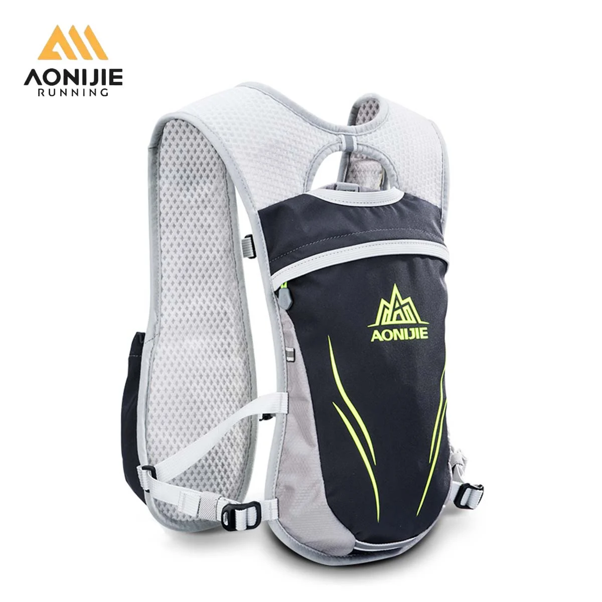 AONIJIE E885 Hydration Backpack Rucksack Bag Vest Harness For 1.5L Water Bladder Hiking Camping Running Marathon Race Sport 5.5L