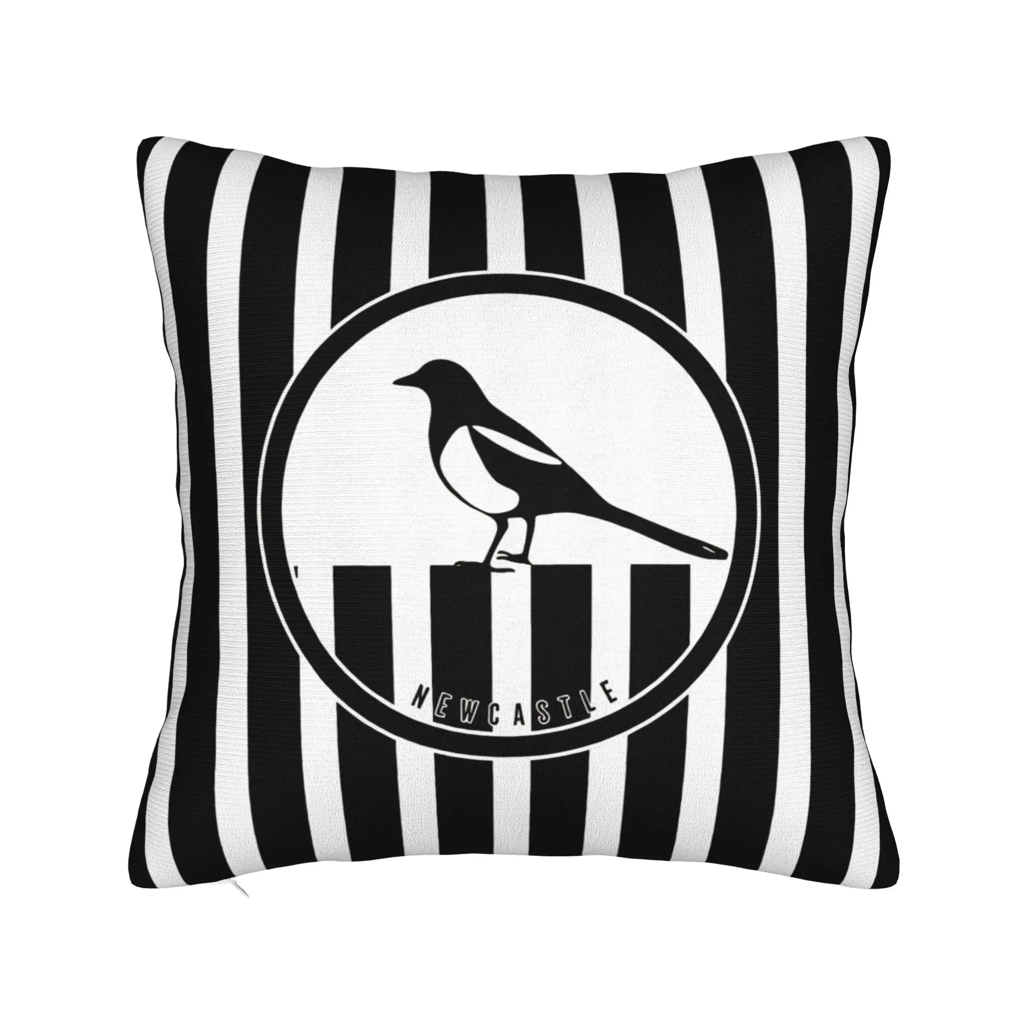 Pillow Cover Newcastle Magpies Poster  Fashion Pillow Case For Living Room Sofa Pillowcases
