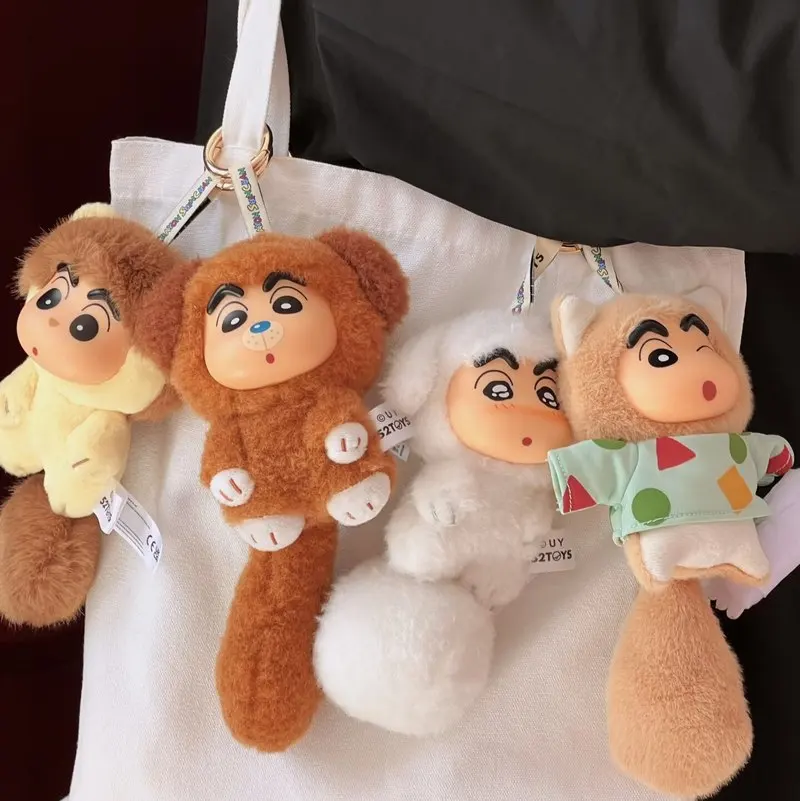 

52TOYS Crayon Shin Chan Big Tails Series 2 and Series1 Blind Box Pendant Desk Ornament Trendy Collectible Toy Mystery Box Gifts