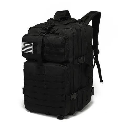 

Тактический рюкзак для путешествий, большой вместимости, водонепроницаемый, для мужчин, для активного отдыха, многофункциональный, для походов и кемпинга.