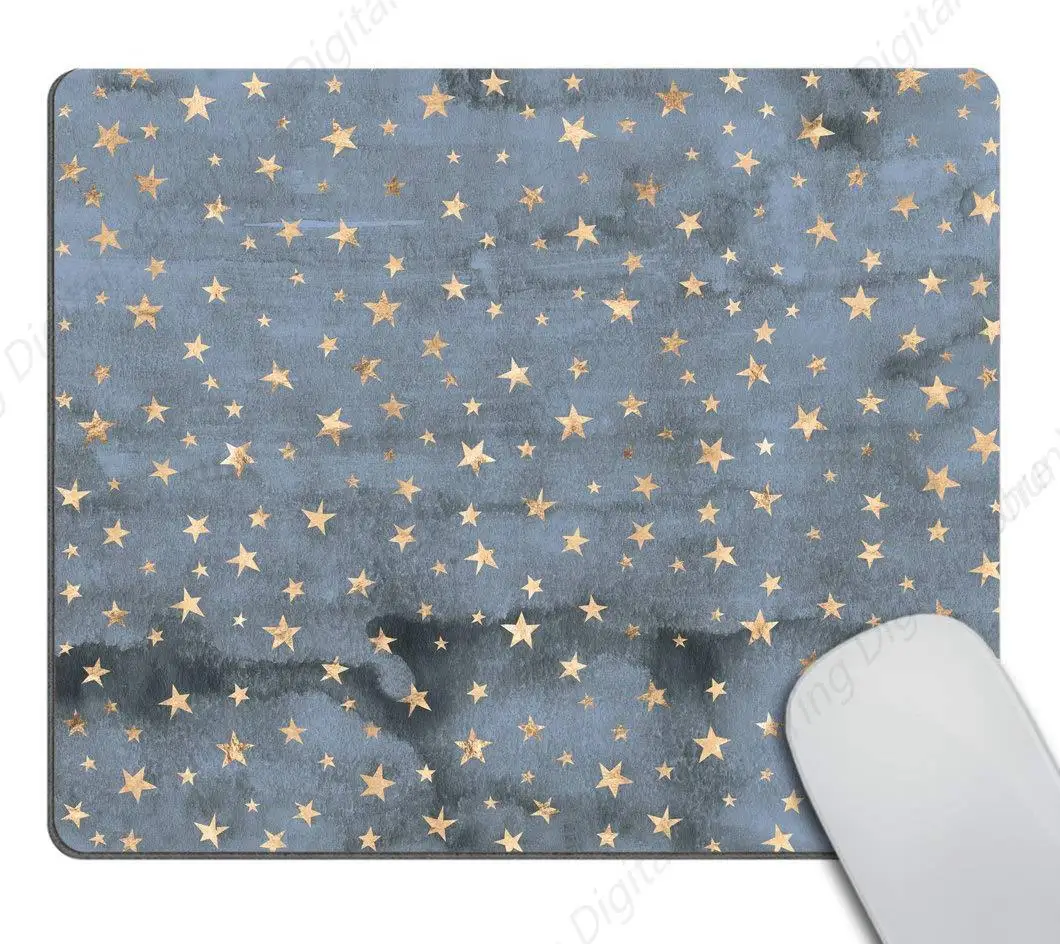 

Sky Twinkle Star Mouse Pad Suitable For Home Office Desktop Laptop Non Slip Mouse Pad With Rubber Wireless Mouse 25*30cm