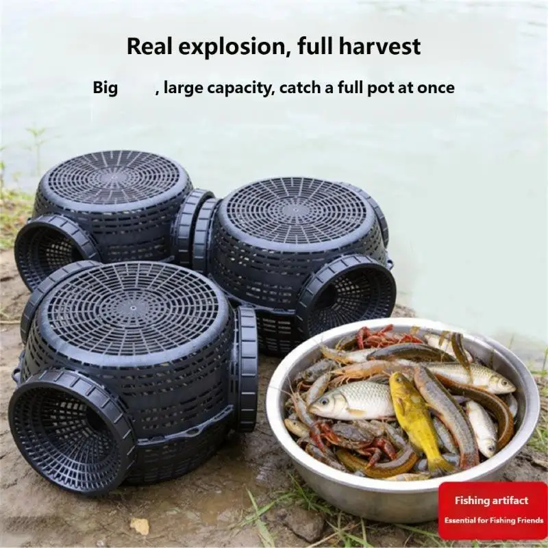 

Пластиковая клетка для креветок вьюна и угря, ловушка для ловли, корзина для креветок и угря, подходящая как для начинающих, так