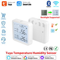 Tuya WiFi Temperature Humidity Sensor Smart Home Hygrometer Thermometer via Smart Life APP Work with Alexa Google Home