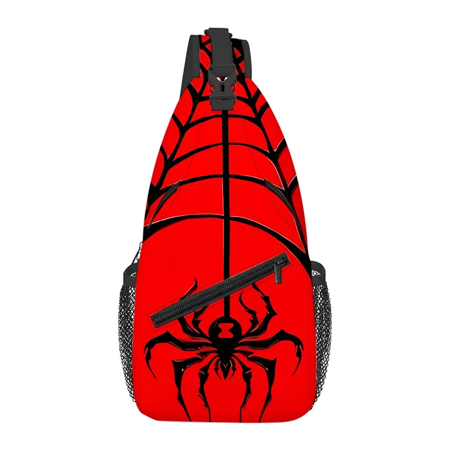 

Hot Sales Spider Chest Bag Boy/girl Best Gifts 3D Cartoon Large Capacity Outdoor Sports Leisure Fashion Fitness Bag