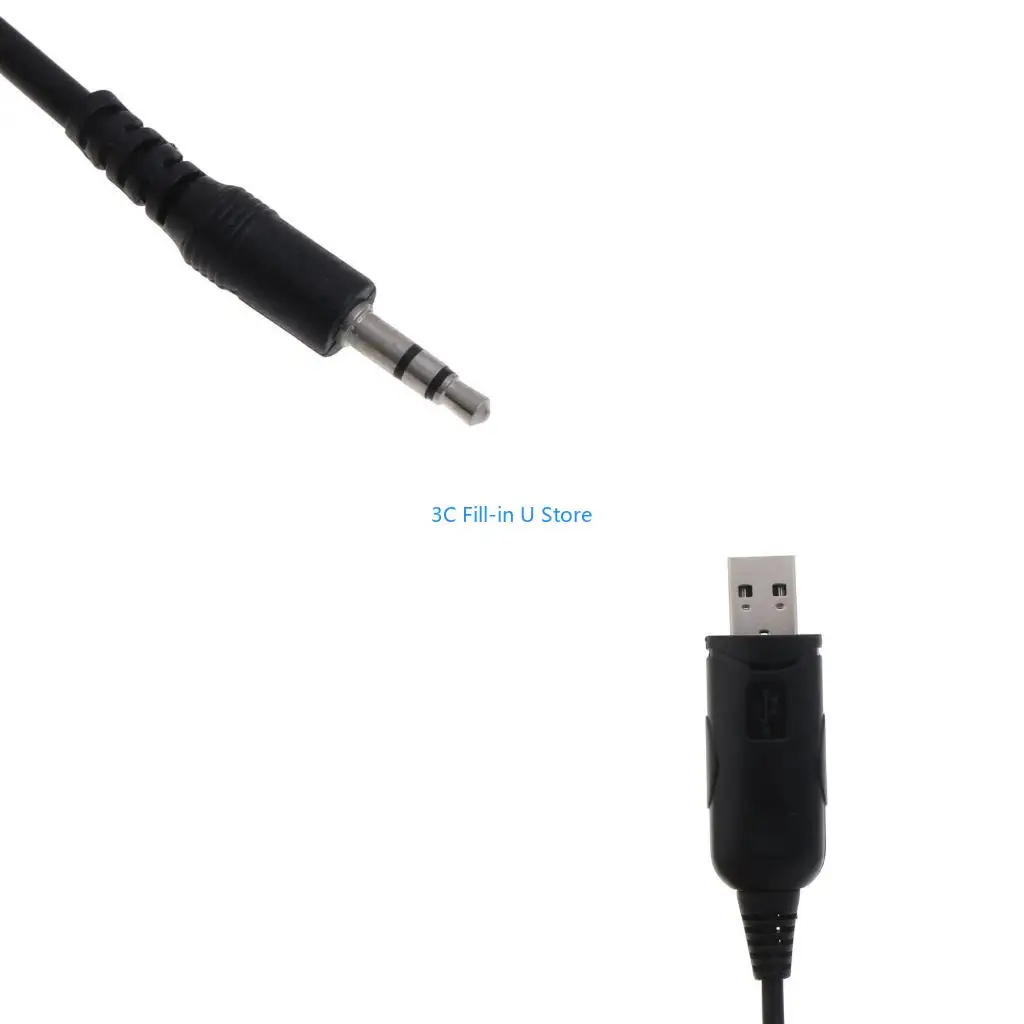 G8TA 1m/3.3ft USB Programming Cable USB Programming Cord Wire Easy Connection Suitable for QYT KT8900 Two-way Radios ABS