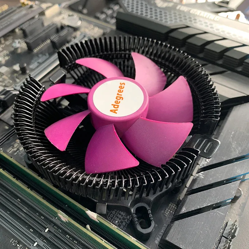 X99 CPU Air Cooler 3PIN/4PIN PC Processor Cooling Fan for Intel 2011 1700 1200 1150 1155 1156 X79 AMD AM2 AM3 AM4 AM5 Ventilador