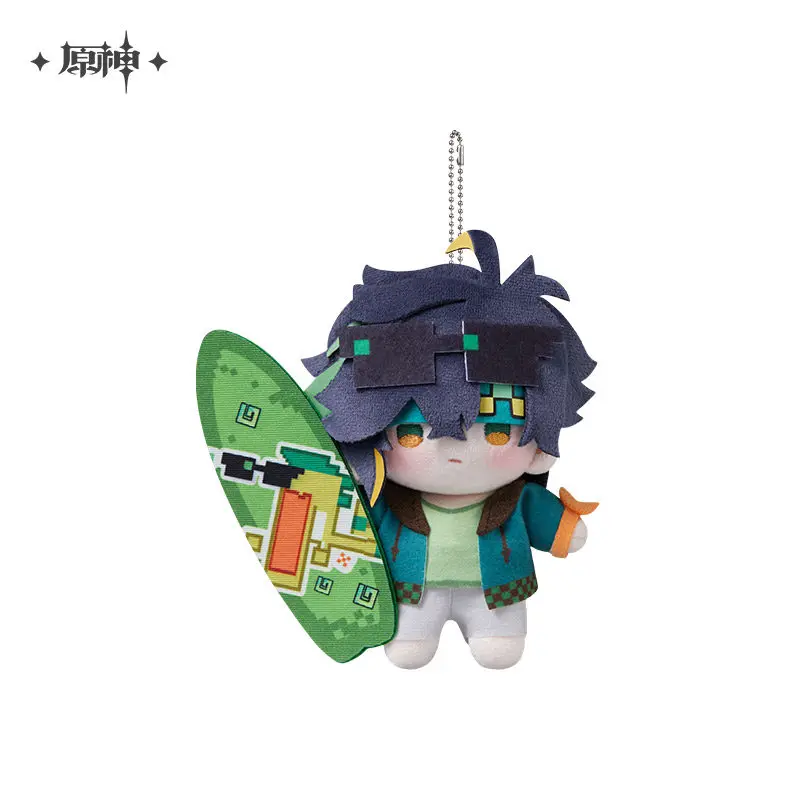 

Official Game Genshin Impact Kinich Wriothesley Yoimiya Furina Midsummer Party Mini Plush Doll Figure Plushies Bag Pendant Toys