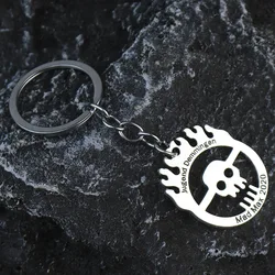 Mad Max Fury Road Keychain Hiphop Rock Style Bag Pendant Car Keyring Ornaments Accessories Key Chain For Men Gift for Friends