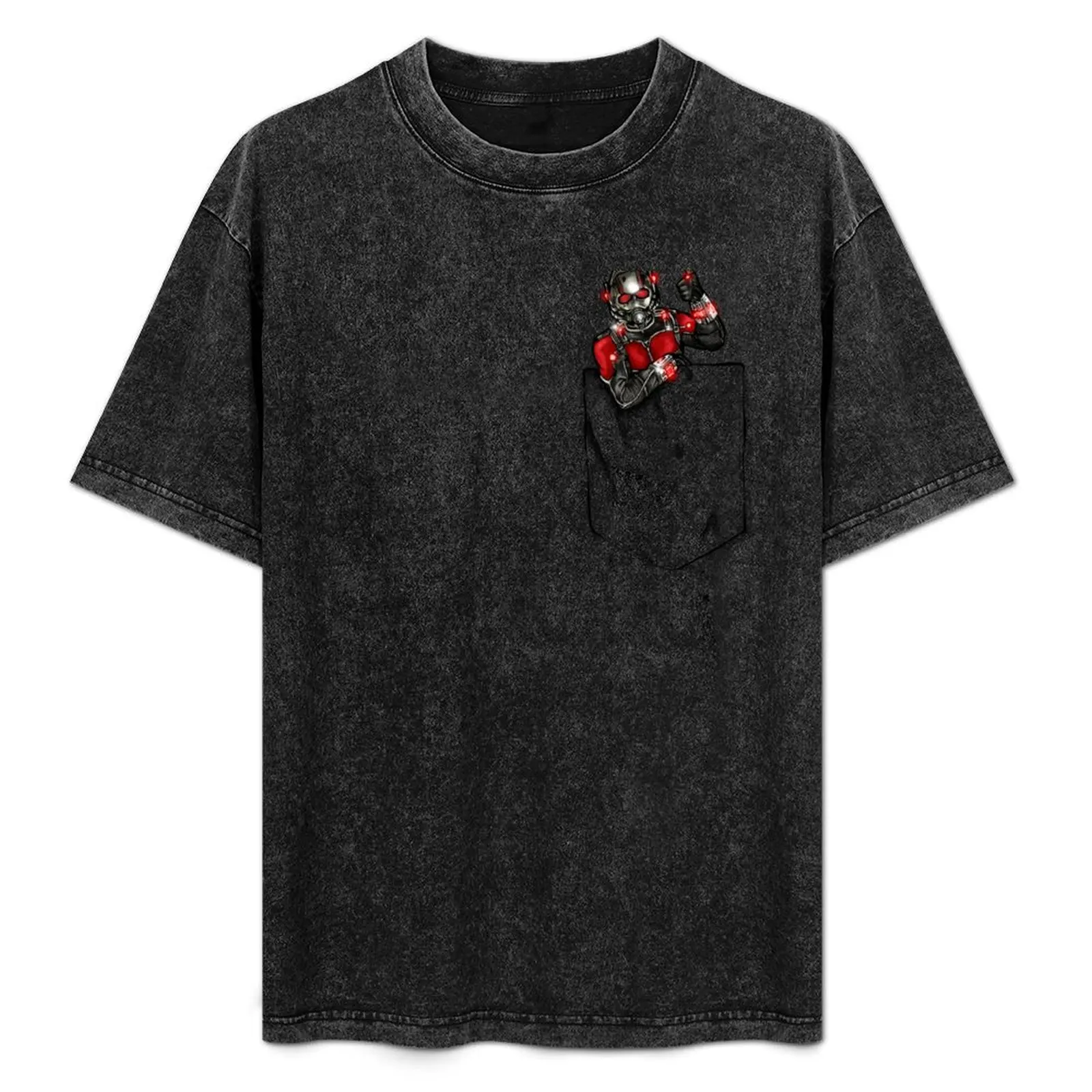 

Ant Man in Pocket T-Shirt blue archive shirts graphic tees oversize t-shirts man t shirt men