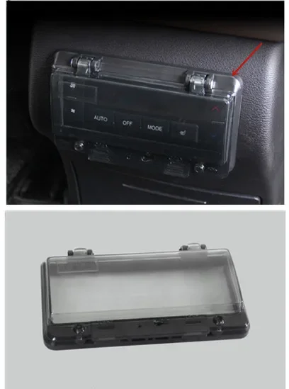 For Haval H9 2015-2019 Plastics Rear air conditioning panel conditioning switch protection cover anti-scratch car accessories