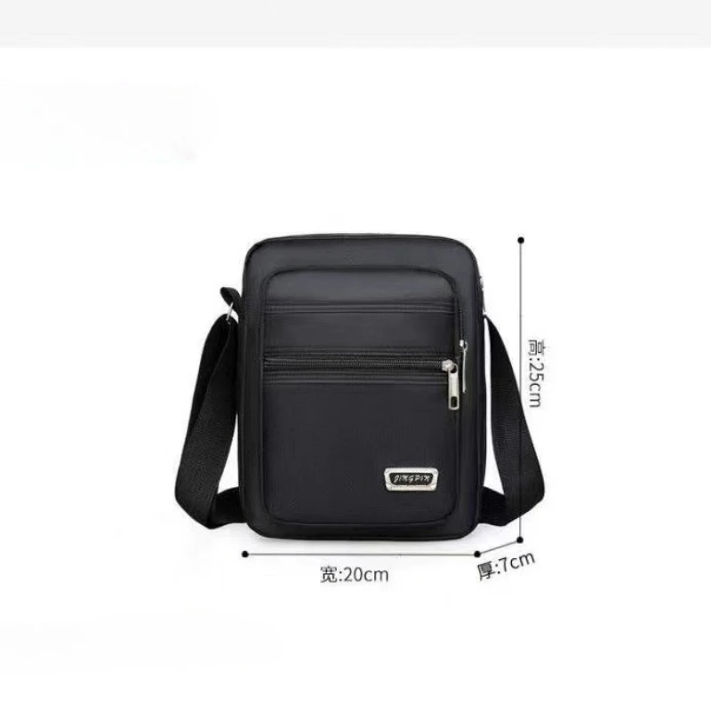Waterproof Men's Shoulder Bag - usage example