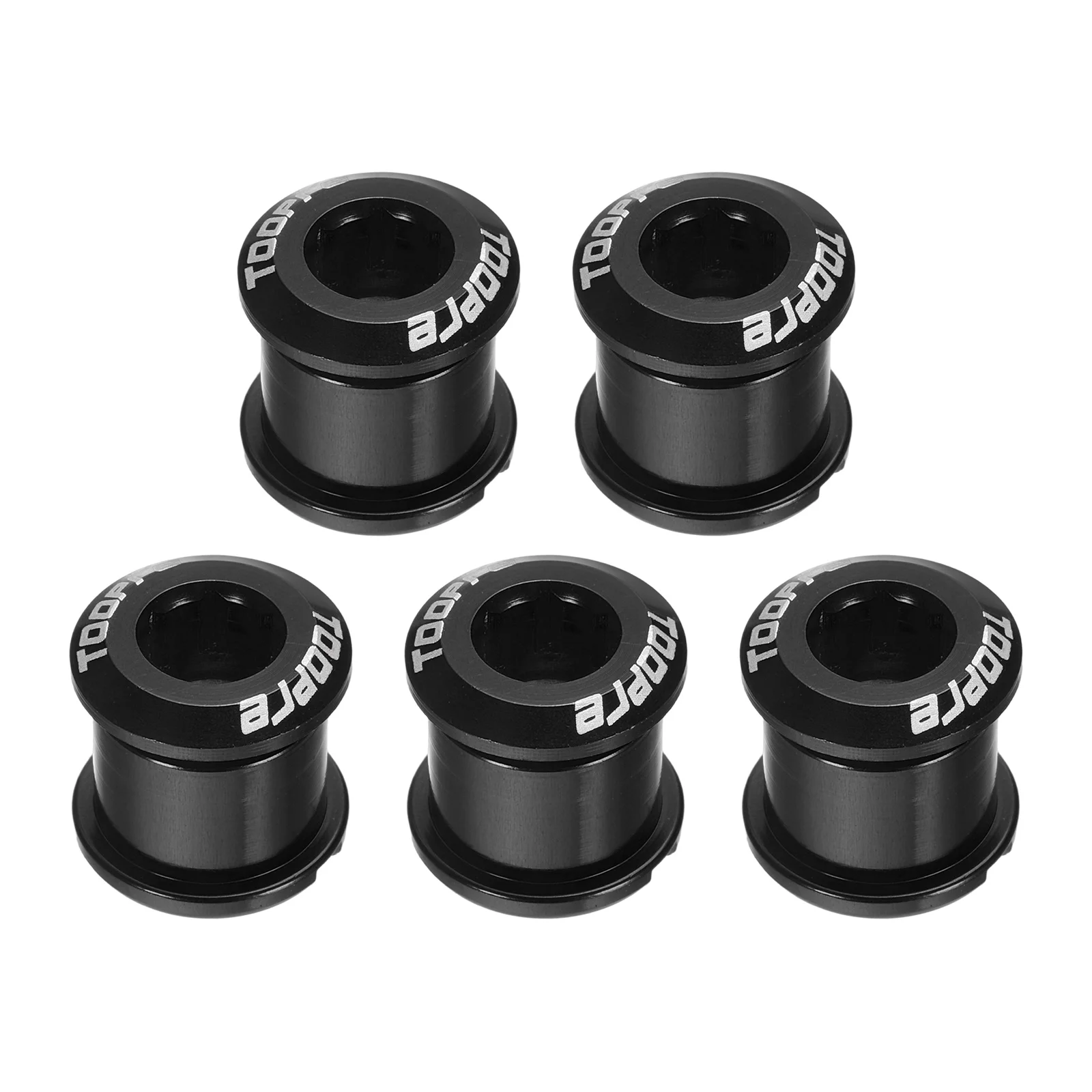 5 قطعة 6.5/8.5 مللي متر سلسلة البراغي واحدة مزدوجة سلسلة مسامير M8 دراجة من سبيكة الألومنيوم سلسلة مسامير الطريق الجبلية الدراجة الجبلية